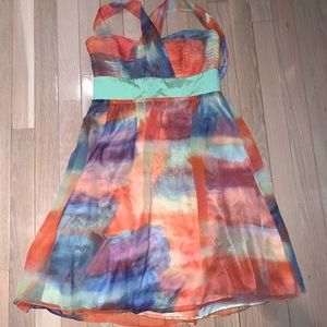 Marciano-guess colourful dress